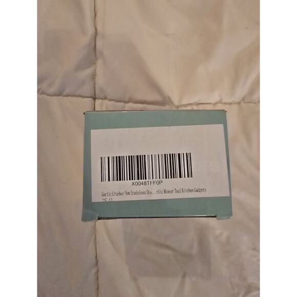 NEW GARLIC PRESS Ergonomic For Pressing Garlic & Ginger Stainless Steel - Picture 4 of 4